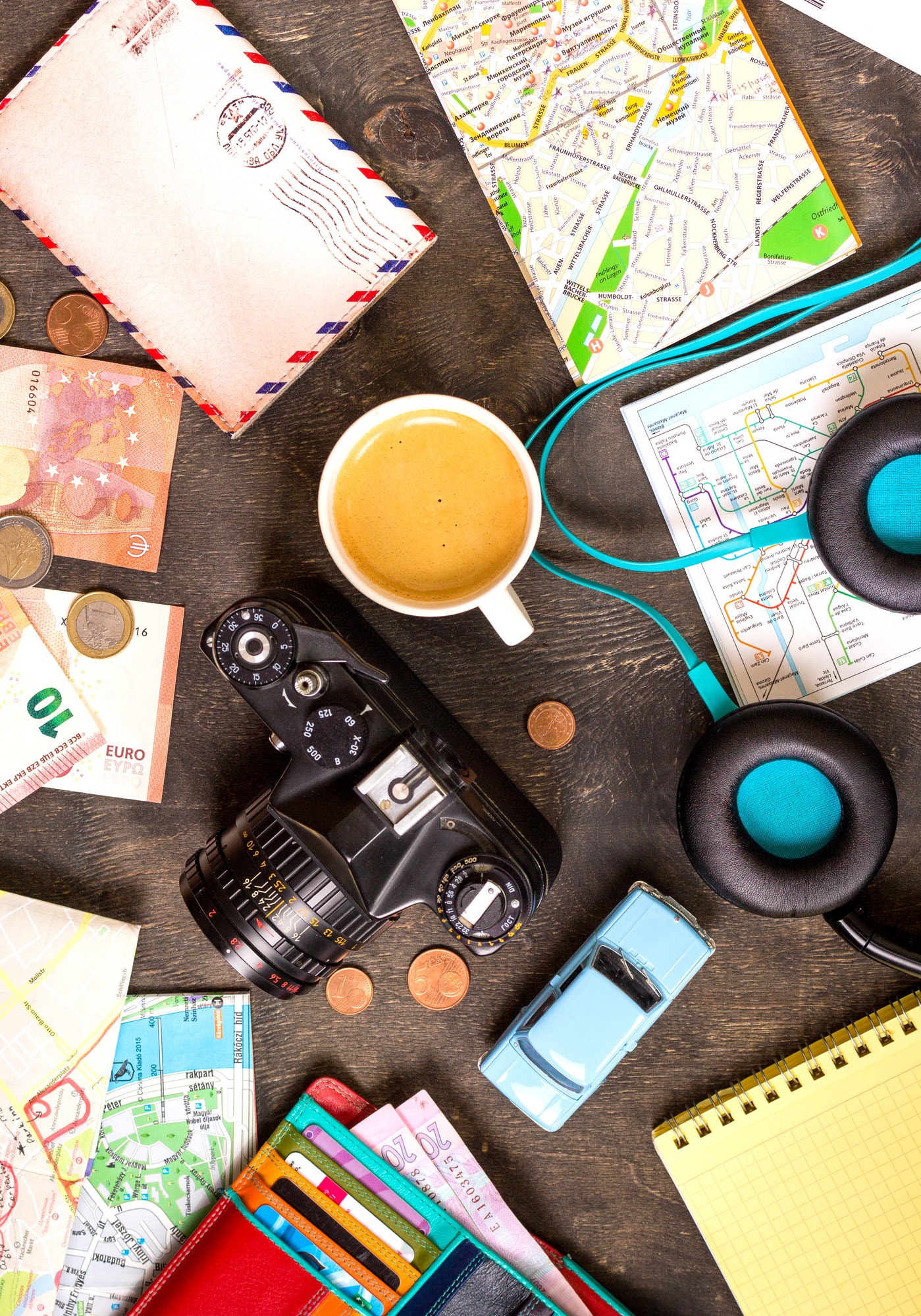 Travel background. Journey planning