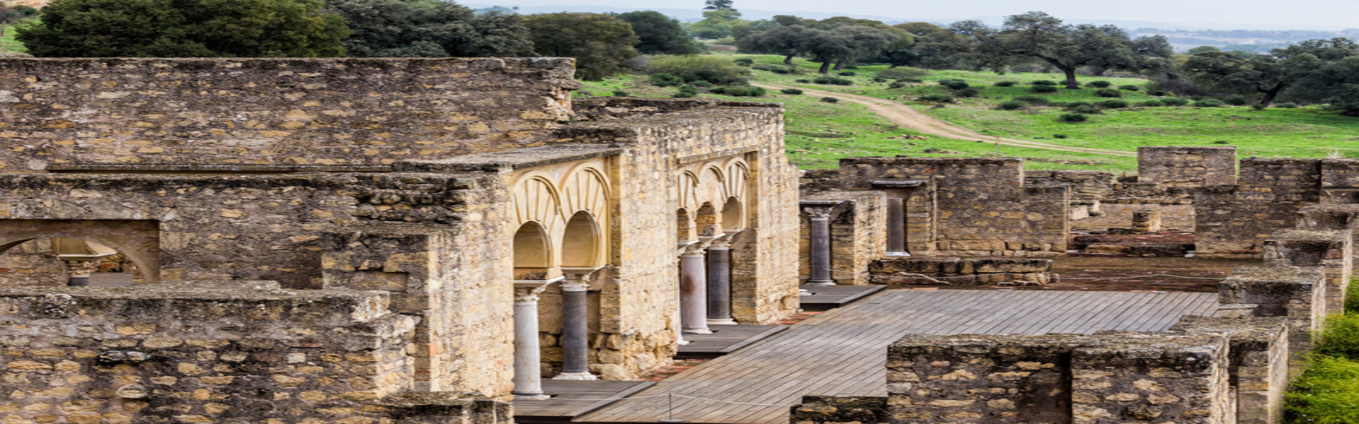 Important Muslim ruins of the Middle Ages, located on the outskirts of Cordoba. Spain.